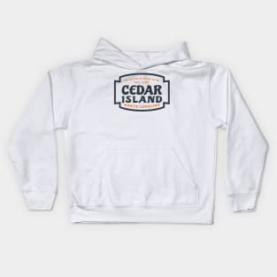 Cedar Island, NC Summer Vacation Beach Trip Kids Hoodie